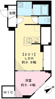 メゾンロジィエの間取り画像