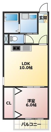 クラシャス川宮の間取り画像