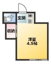 山岸マンションBの間取り画像