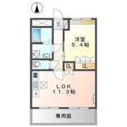 ハイツルーエンの間取り画像