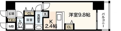 ラルウェンディ縮景園前イーストの間取り画像