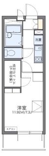 レオパレスシエルの間取り画像