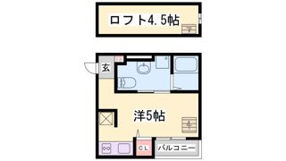 Ange神戸の間取り画像