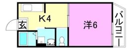 オックスフォードサーカス春日町本館の間取り画像
