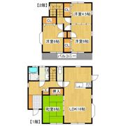 上原住宅の間取り画像