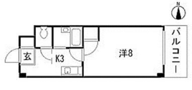 グラナティス西原の間取り画像