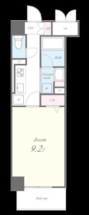 リベルタ元町通の間取り画像