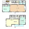 上茂木一戸建の間取り画像