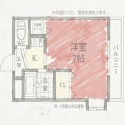 シャトートーボヌゥール郡家本町の間取り画像