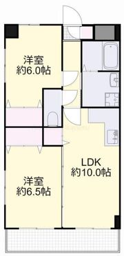 メゾンボヌールの間取り画像