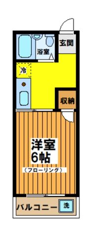 ハウスキタホリの間取り画像