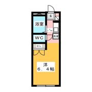 コーポKARUGAMOの間取り画像