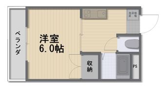 あるふぁⅡの間取り画像