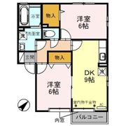 ヴェルジェの間取り画像