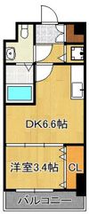 No.71 オリエントトラストタワーの間取り画像
