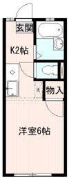 グレース山王の間取り画像
