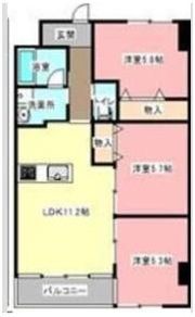 アルコリバーサイドの間取り画像