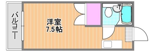 ホープ伊島A棟の間取り画像