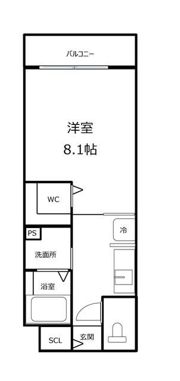 フェリーチェ上大岡の間取り画像