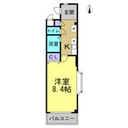 ハイツうみの間取り画像