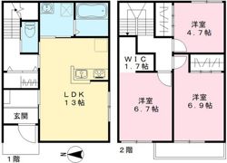 Villa大元駅前の間取り画像