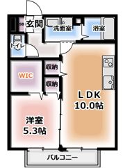 カーサ南野口の間取り画像