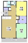 たちばなコーポの間取り画像
