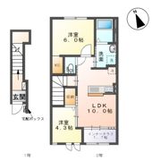 コンフォール弐番館の間取り画像