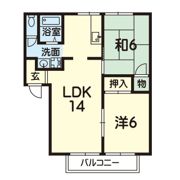 アスガードレジデンスCの間取り画像
