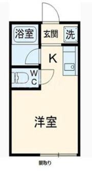 ドミシルAya五番館の間取り画像