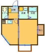 白芳荘21号館の間取り画像