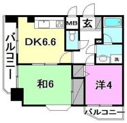ロイヤルアネックスベイフロントの間取り画像