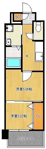ギャラン穴生Neoの間取り画像