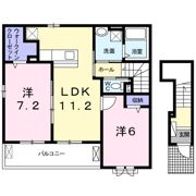 グランベルワダ Ⅱの間取り画像