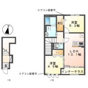 エスポワールの間取り画像