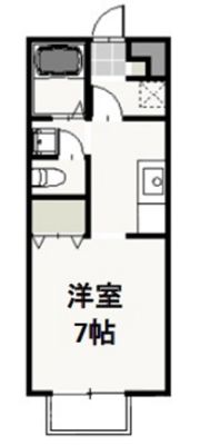 アルエット国富の間取り画像
