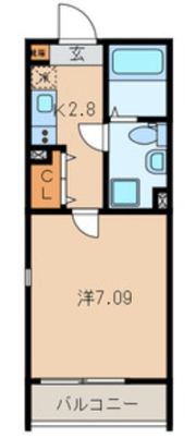 ユアスペース浅草橋の間取り画像