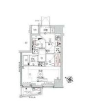 VERXEED横濱WESTの間取り画像