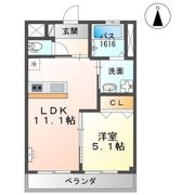 メゾン ラ・セーヌⅡの間取り画像