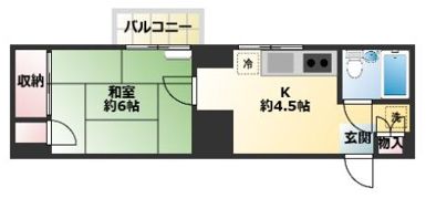 ガーデンハイツフタバの間取り画像