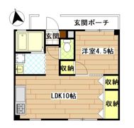 ハイツ青木の間取り画像