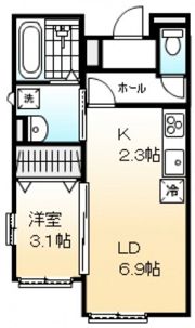 ファミーユ舟入の間取り画像
