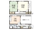 メゾネット宇品御幸A・B・C・Dの間取り画像