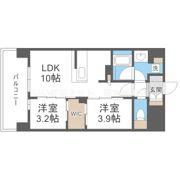ソルレヴェンテ新梅田の間取り画像