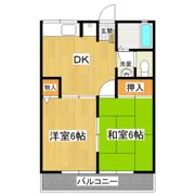 つくばルミエールC棟の間取り画像