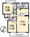 ルミエール南昭和の間取り画像