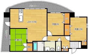 サンシャイン真鶴リバーサイドの間取り画像