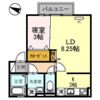クラインガルデン B棟の間取り画像