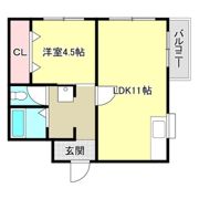 石田ハイツの間取り画像
