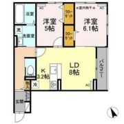 D-ROOM銀杏町の間取り画像